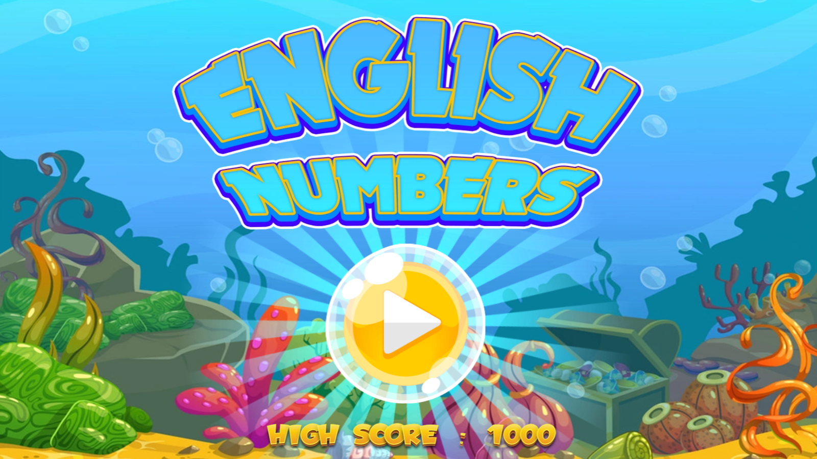 English Numbers Game